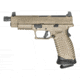 Springfield Armory XD-M-Elite Pistol, 9mm Luger, 5.28 in barrel, FDE polymer frame, integrated polymer grip, recoil operated semi-automatic, striker single-action, trigger safety, suppressor height co-witness, 22 round magazine, SAXDMELT4-FRRMPG
