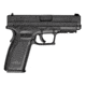 Springfield Armory XD-Service-Model Pistol, .40 S&amp;W, 4 in barrel, black polymer frame, integrated polymer grip, recoil operated semi-automatic, dovetail front and rear, 3-dot, 12 round magazine, SAXDSVCMDL2-FRRMPG