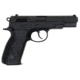 TRISTAR S-120 Pistol, 9mm Luger, 4.7 in barrel, steel frame, black checkered polymer grip, recoil operated semi-automatic, double-action, frame mounted safety lever, fixed white 3-dot, 17 round magazine, TRISTAR-S-120-FRRMPG