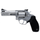 Taurus 455-Tracker Revolver, .45 ACP, 4 in barrel, stainless steel frame, black ribbed rubber grip, revolving chamber, double-action, trigger actuated transfer bar, fixed front, adjustable rear, 5 round magazine, TRS-455-TRK-2-FRRMPG