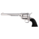 Taurus Gaucho Revolver, .45 Colt, 7.5 in barrel, stainless steel frame, checkered black grip, revolving chamber, single-action, trigger actuated transfer bar, fixed, 6 round magazine, TRS-GAUCHO-9-FRRMPG