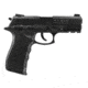 Taurus PT-809 Pistol, 9mm Luger, 4 in barrel, polymer frame, integrated polymer grip, recoil operated semi-automatic, double-action, frame mounted safety, firing pin block, Novak, 17 round magazine, TRS-PT-809-FRRMPG