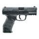 Walther Creed Pistol, 9mm Luger, 4 in barrel, black polymer frame, integrated polymer grip, recoil operated semi-automatic, double-action, no manual safety, 3-dot low profile, 16 round magazine, WA-CREED-FRRMPG