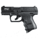 Walther P99c-DAO Pistol, 9mm Luger, 3.5 in barrel, black polymer frame, integrated polymer grip, recoil operated semi-automatic, double-action only, striker, trigger safety, 3-dot adjustable, 10 round magazine, WA-P99C-DAO-FRRMPG