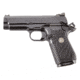 Wilson Combat EDC-X9 Pistol, 9mm Luger, 4 in barrel, aluminum frame, custom black G10 grip, recoil operated semi-automatic, single-action, grip safety, manual thumb safety, fiber-optic front, adjustable rear, 15 round magazine, WC-EDC-X9-FRRMPG