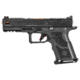 ZEV Technologies OZ9-Elite-Covert Pistol, 9mm Luger, 4.48 in barrel, black polymer frame, integrated polymer grip, recoil operated semi-automatic, striker single-action, fiber-optic front, 15 round magazine, ZEVOZ9ELTCOVERT-FRRMPG