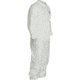Magid Glove Tyvek Coverall w/Zipper Front, Elastic Wrists and Ankles, Large, Case of 25, CVC11L