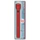 Maglite 4 D-Cell Incandescent Xenon Flashlight, Blister Pack, Red, S4D036