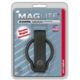 Maglite D-Cell Flashlight Black Plain Leather Belt Holsters, NSN-01-435-0844