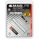 MagLite Solitaire LED Flashlight, 1AAA, Silver Han, SJ3A106