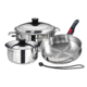 Magma 7 Piece S.S Starter Cookware Set Nestable, A10-362