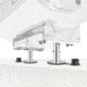 Magma Locking Flush Deck Socket Mount Dual, T10-526