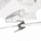 Magma Single Horizontal Round Rail Mount - 7/8 or 1, T10-380