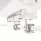 Magma Square/Flat or Side Bulkhead Rail Mount HD Dual, T10-540