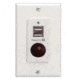 Magnadyne Wc-12V-W Wall Mount USB Charger With 2-Ports, White, WCP-12V-W