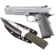Magnum Research Desert Eagle 1911 Pistol, .45 ACP, 5.01 in barrel, Matte Stainless Steel, 8 Round Magazine, DE1911GSS-K-FRRMPG
