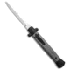 Mago 11" Italian Stiletto OTF Automatic Knife Carbon Fiber 4.9" Satin Bayo, Black/Gray, Stainless Steel, adult, BHQ-142024