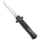 Mago Mago 9&quot; Black Italian Stiletto OTF Auto Knife Bayonet Black Bolster, Black, Stainless Steel, adult, BHQ-135711
