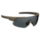 Magpul Industries Defiant Eyewear, Flat Dark Earth Frame, Gray Lenses, Polarized, MAG1044-1-245-1100