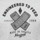 Magpul Industries Engineered To Feed T-Shirt - Mens, Stone Gray Heather, Cotton/Polyester, Short Sleeve, Medium, MAG1280-041-M