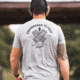 Magpul Industries Engineered To Feed T-Shirt - Mens, Stone Gray Heather, Cotton/Polyester, Short Sleeve, Medium, MAG1280-041-M