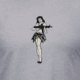 Magpul Industries Hula Girl CVC Graphic T-Shirts - Mens, Charcoal Gray Cotton/Polyester Short Sleeve, XL, MAG1117-010-XL