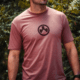 Magpul Industries Icon Logo CVC T-Shirt - Mens, Redrock Heather, XL, MAG1115-613-XL