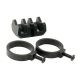 Magpul Industries Light Mount V-Block and Rings, Fits Magpul Light Mounts, Black MAG614-BLK