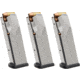 Magpul AMAG SG9 Sig P365, 9mm Luger, 17 Round Pistol Magazine, 3 Pack, Stainless Steel