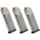 Magpul Industries AMAG SIG Sauer P365 9mm Luger 15 Round Pistol Magazine, Silver, 3-pack