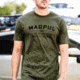 Magpul MAG1112-317-M Go Bang Parts Cotton/Polyester Short Sleeve Medium