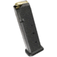 Magpul Industries PMAG GL9 Glock 17/19/26/34/45 Pistol Magazine, 9mm Luger, 21 Round, Black, 1 Pack, Polymer, MAG661BLK-21RD