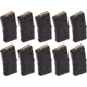 Magpul Industries PMAG GEN M3 AR-15/M16/M4 Rifle Magazine, .223 Rem/5.56x45mm NATO, 20 Round, Black, 10 Pack