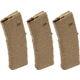 Magpul Industries PMAG GEN M3 AR-15/M16/M4 Rifle Magazine, .223 Rem/5.56x45mm NATO, 30 Round, Modified Coyote Brown, 3 Pack