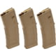 Magpul Industries PMAG GEN M3 AR-15/M16/M4 Rifle Magazine, .223 Rem/5.56x45mm NATO, 30 Round, Modified Coyote Brown, 3 Pack