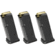 Magpul Industries PMAG GL9 Glock 19 Pistol Magazine, 9mm Luger, 15 Round, Black, 3 Pack, MGMPI550BLK-15RD-KIT1