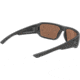Magpul Industries Rift Shooting Glasses, Black Frame, Bronze Lens/Blue Mirror, MAG1126-1-001-2020
