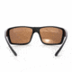 Magpul Industries Summit Sunglasses w/Polycarbonate Lens, Matte Black Frame, Bronze Lens w/ Gold Lens Mirror 250-028-023