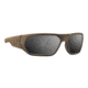 USED Magpul Industries Radius Shooting Glasses, Gray/Silver Mirror Polycarbonate Flat Dark Earth, MAG1145-1-245-1110, EDEMO1