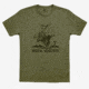 Magpul Industries Jackalope Rodeo CVC T-Shirt, Extra Large, Light Olive, MAG1173-318-XL