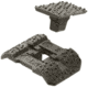 Magpul M-LOK Rail Covers, Type 2 Half Slot, OD Green, MAG1365-ODG