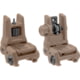 Magpul MBUS 3 Rear and Front Flip Sights Set, FDE