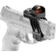 MAK Optics Makdot SH Red Dot Sight w/ P-Lock Mount, Glock 17/19 Gen 3/4, Black, 6150-91XX-0003