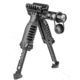 FAB Defense Vertical Foregrip &amp; Bipod w/ Integral Mount for Tactical Light, Black, PodSLB