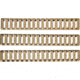 FAB Defense Protective Ladder Rail Covers - Long, Tan - Set of 3 - LRCL3T