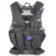 Global Military Gear Tactical Vest - Left Handed - Black, Black GM-TV1L