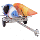 Malone Auto Racks EcoLight 2 Kayak Trailer Package, 2 J-Racks, MPG586XJ
