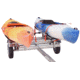 Malone Auto Racks EcoLight 2 Kayak Trailer Package, 2 V-Racks, MPG586XV
