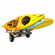 Malone Auto Racks XtraLight 4 Kayak Package, 1 Stacker and 4 Sets Foam Blocks, MPG526G-L