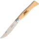 MAM Folder Folding Knife,3.25in,Stainless Steel,Standard Edge,Satin,Natural,Beechwood Handle MAM2080